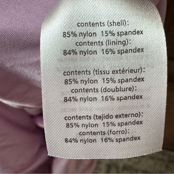 WEWOREWHAT Daisies One Piece Swim Bathing Suit Medium Lavender White Yellow M - Picture 7 of 9